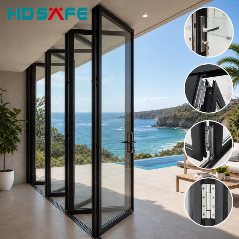 Aluminum Bifold Doors Manufacturer | HDSAFE