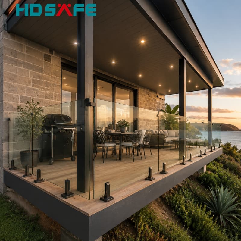 Modern Frameless Glass Balustrade Supplier